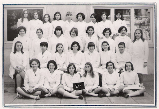 Alumnas de 2º Año B, año 1966