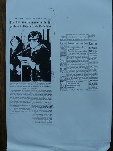 La Prensa. Agosto de 1967