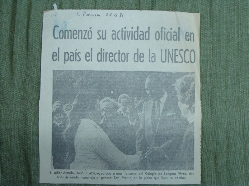 La Prensa. Abril de 1981