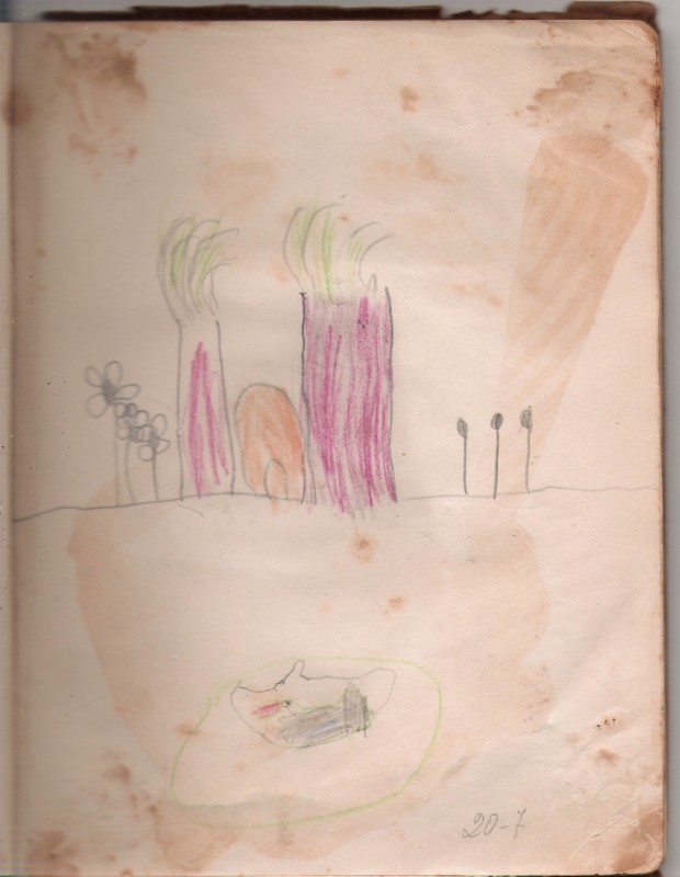 Cuaderno Jardín de Infantes Sala  Caperucita año 1958 19