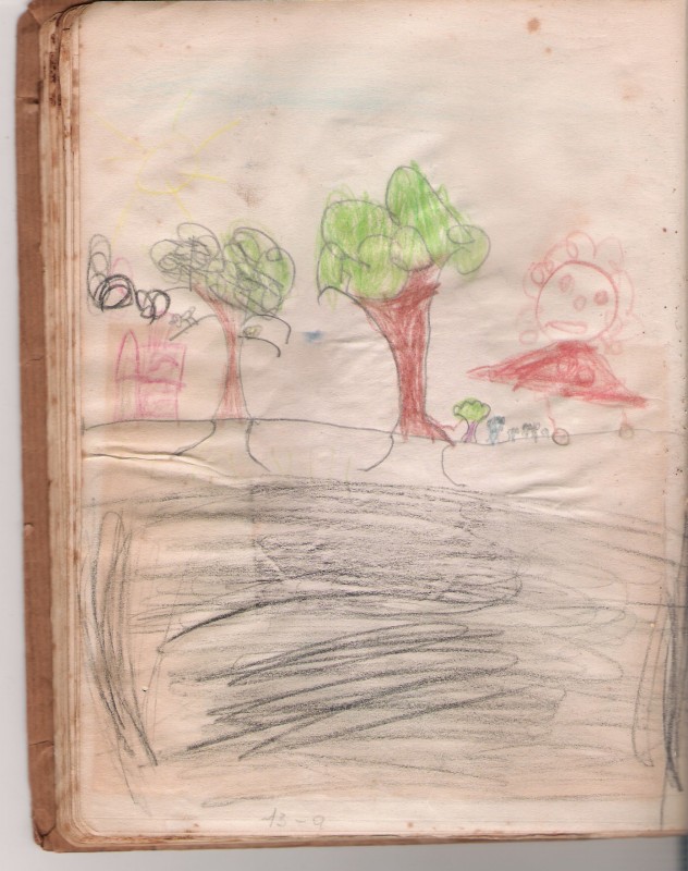 Cuaderno Jardín de Infantes Sala  Caperucita año 1958 26