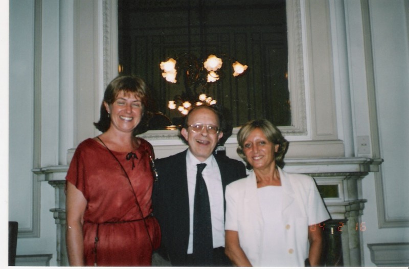 Profesores Patricia Franzoni, Roberto Bein y Diana Ardissone